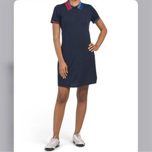 G/fore navy golf sweater dress